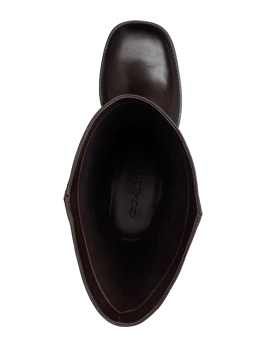 Coach - TALL BOOT - kniehohe stiefel - chocolate - 3