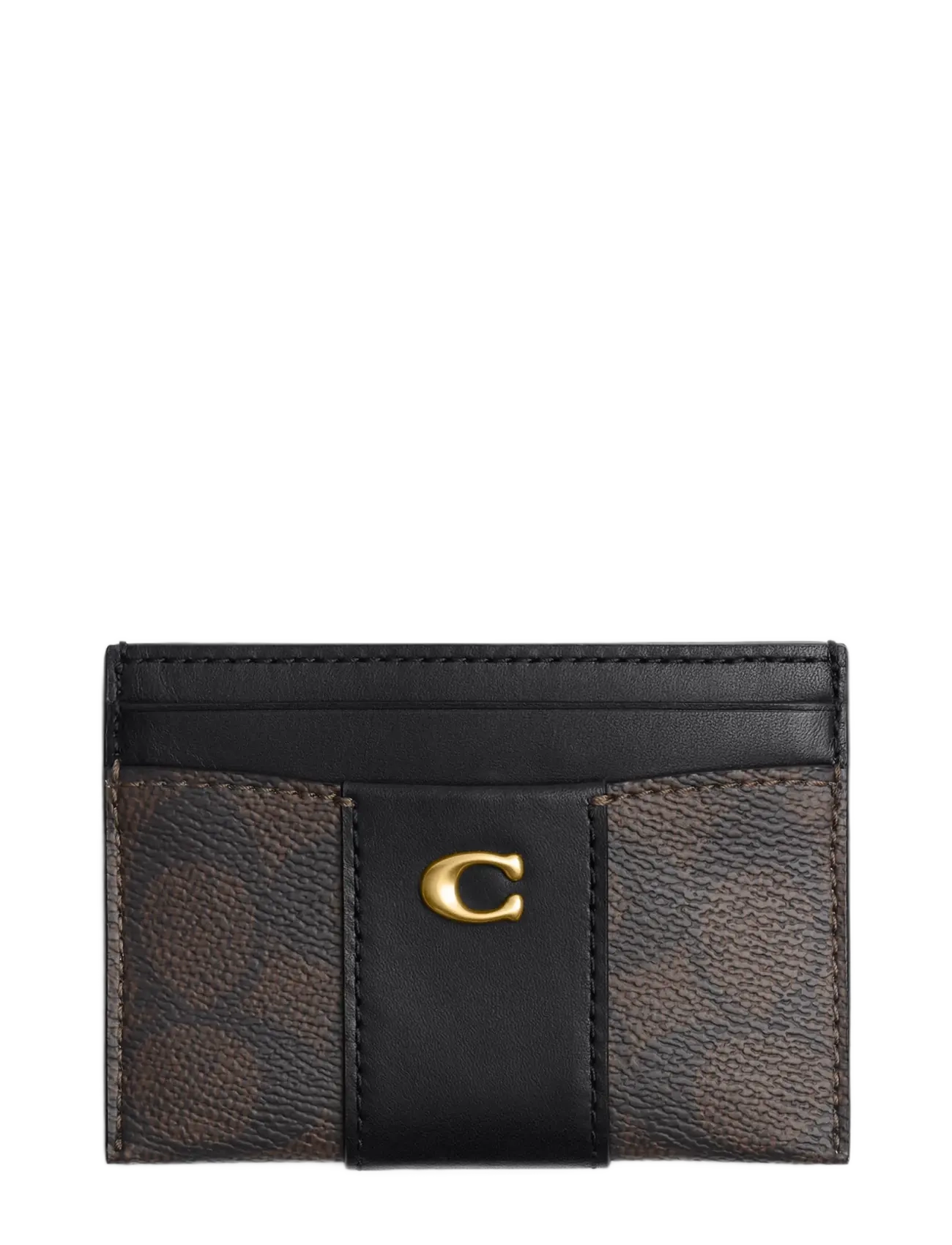 Coach ESSENTIAL CARD CASE - Plånböcker & Korthållare - B4/WALNUT BLACK / brown