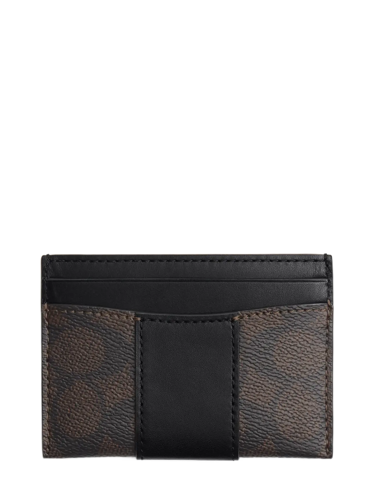 Coach - ESSENTIAL CARD CASE - b4/walnut black - 1