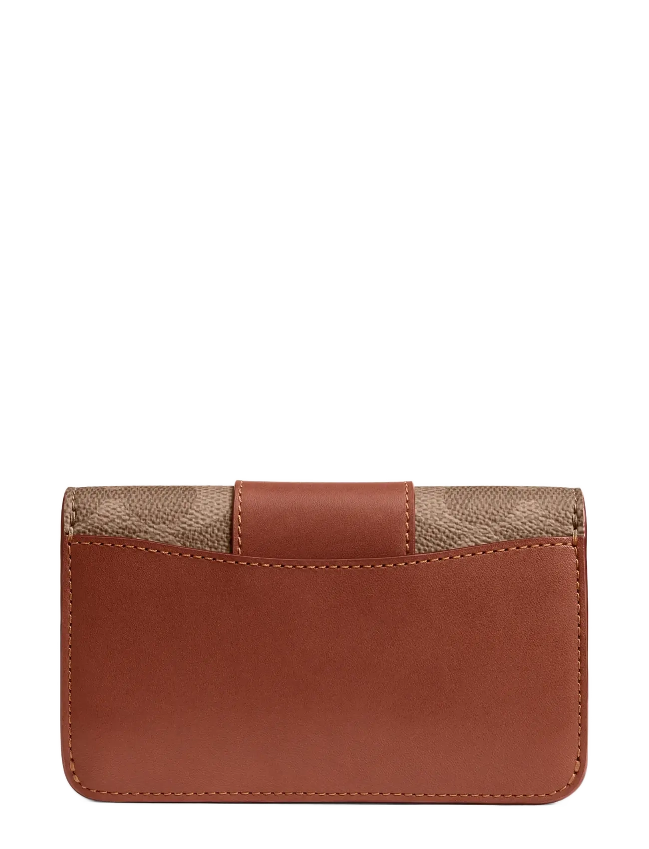Coach - SLIM CARD CASE - b4/tan caramel - 1