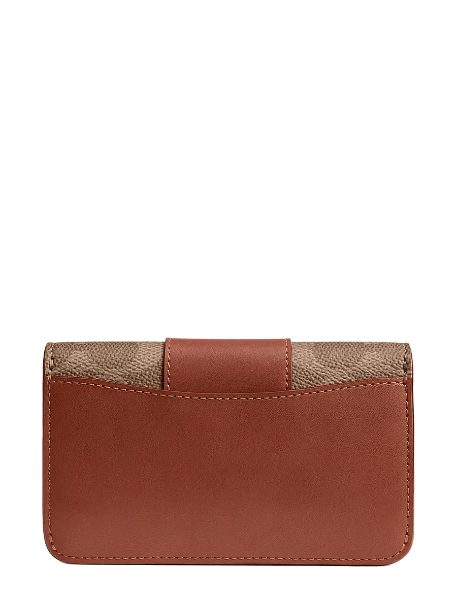 Coach - SLIM CARD CASE - korthållare - b4/tan caramel - 1