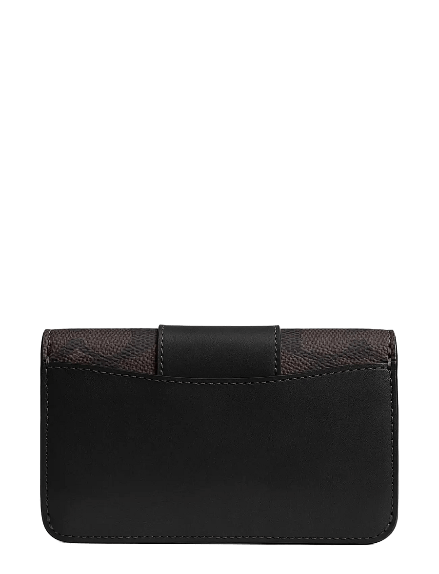 Coach - SLIM CARD CASE - korthållare - b4/walnut black - 1