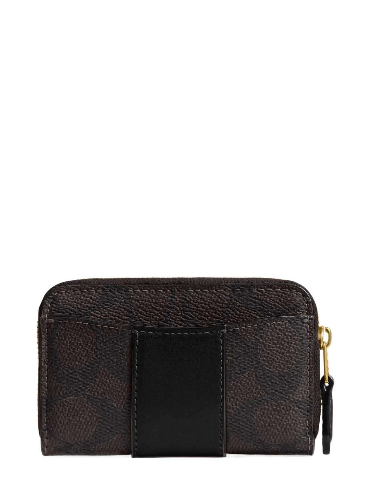 Coach - ESSENTIAL SMALL ZIP AROUND CARD CASE - kartenetuis - b4/walnut black - 1