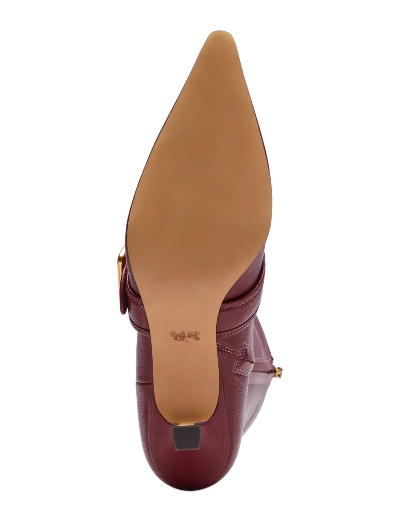 Coach - MARGOT BOOT - stiefeletten mit absatz - burgundy - 2