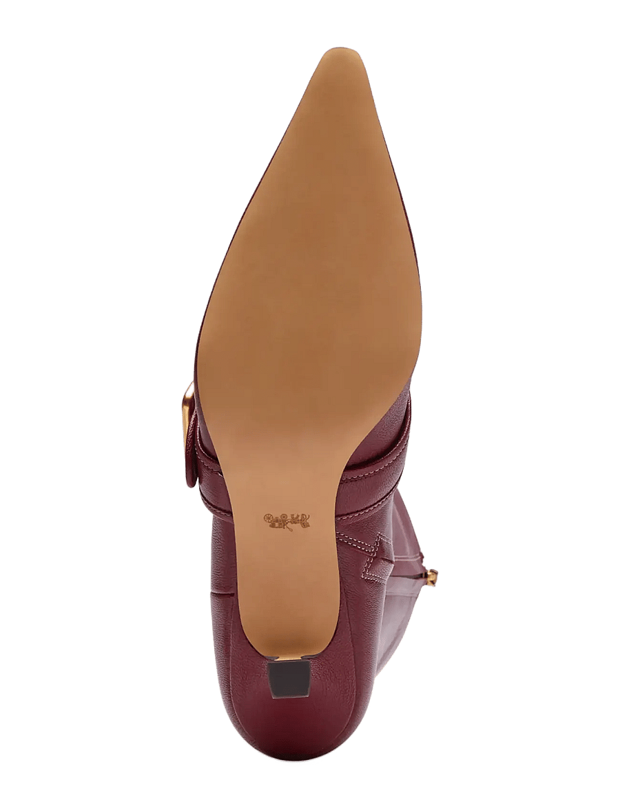 Coach - MARGOT BOOT - stiefeletten mit absatz - burgundy - 2