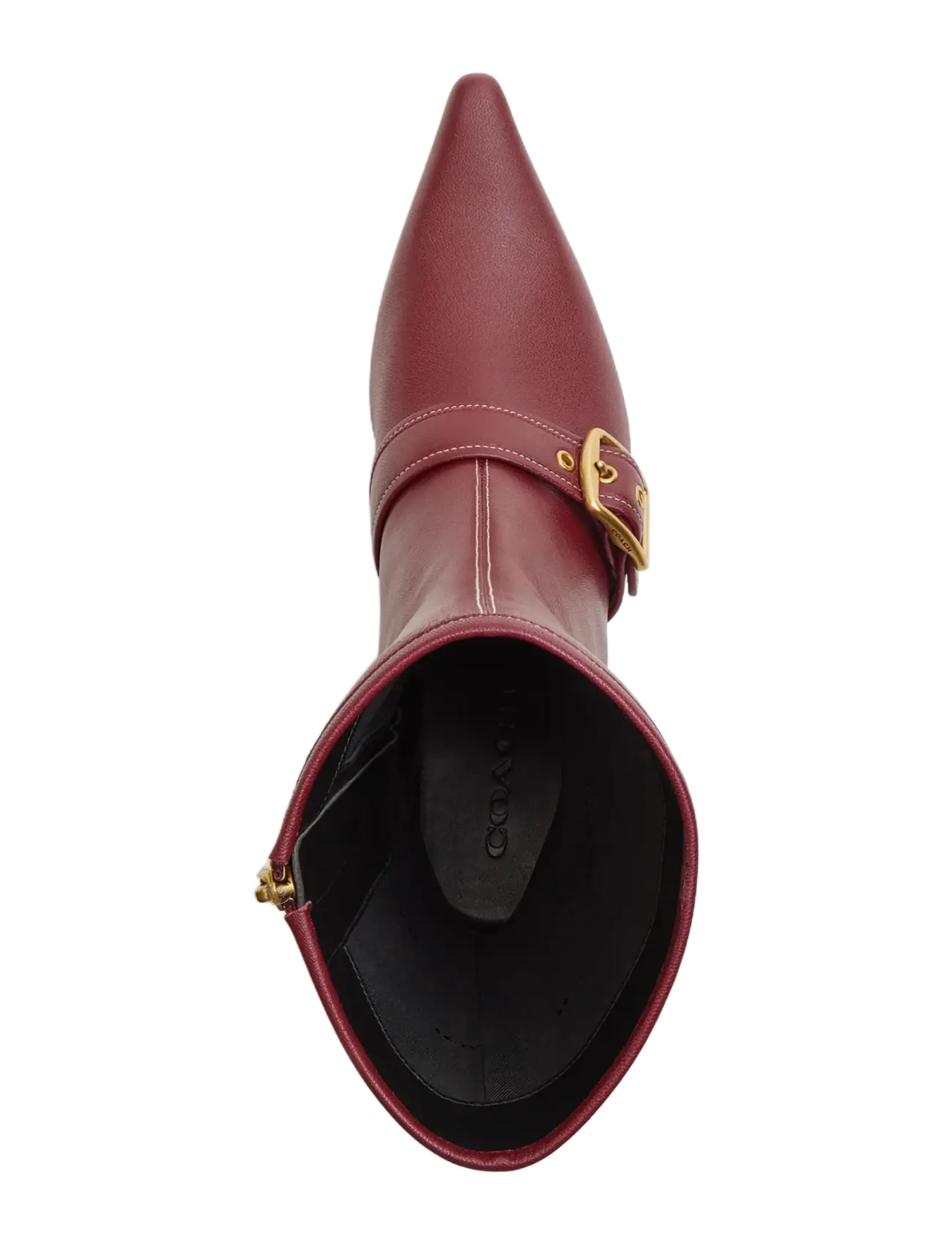 Coach - MARGOT BOOT - stiefeletten mit absatz - burgundy - 3