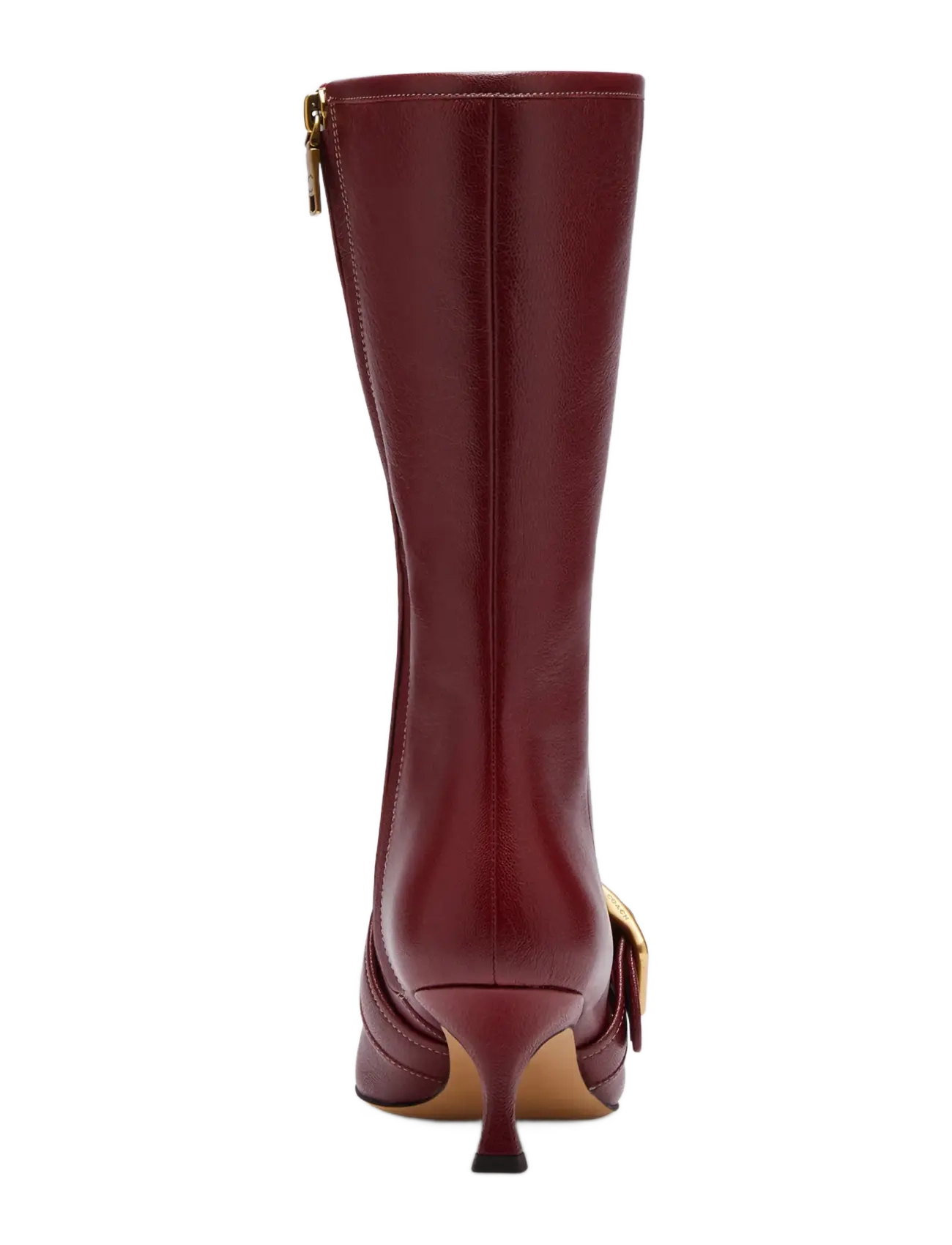 Coach - MARGOT BOOT - stiefeletten mit absatz - burgundy - 4