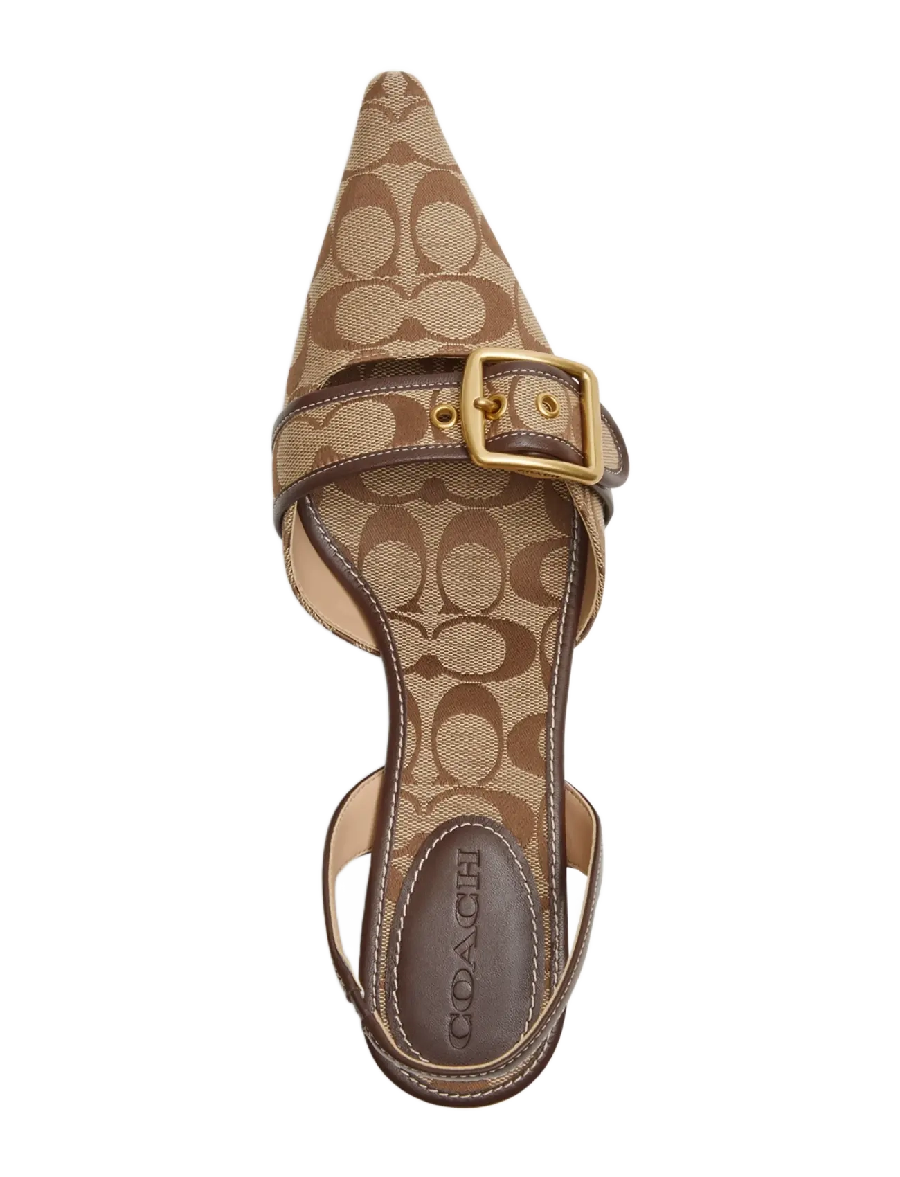 Coach - MARGOT SLINGBACK - khaki green - 4