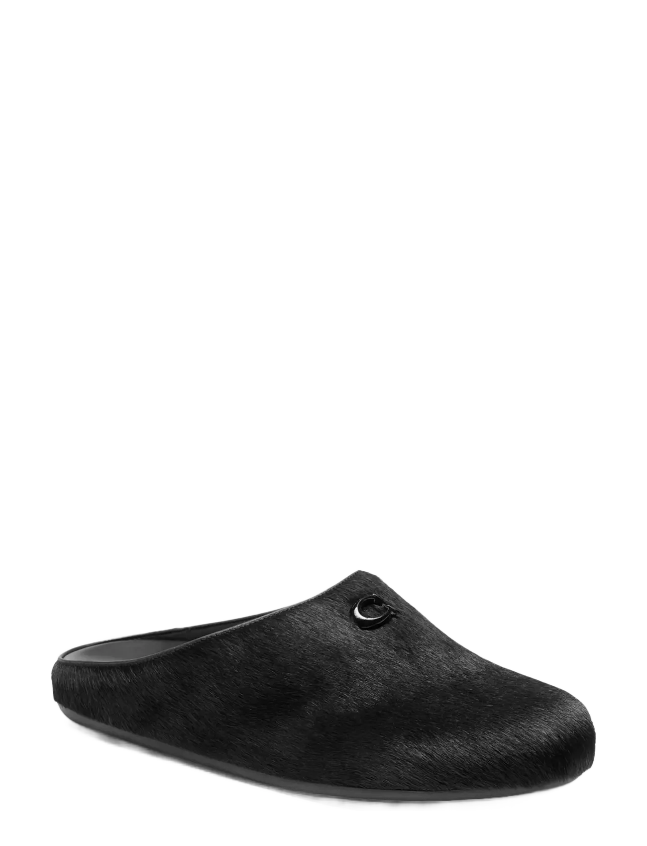 Coach SCULPTED C SOFT MULE - Skor - BLACK / black