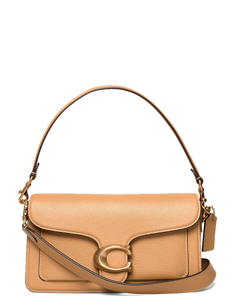 Coach - Polished Pebble Leather Tabby Shoulder Bag 26 Refresh - konfirmationstøj - b4/biscuit - 0