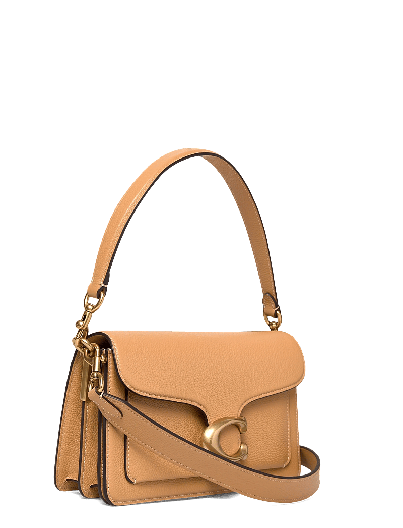Coach - Polished Pebble Leather Tabby Shoulder Bag 26 Refresh - konfirmationstøj - b4/biscuit - 2