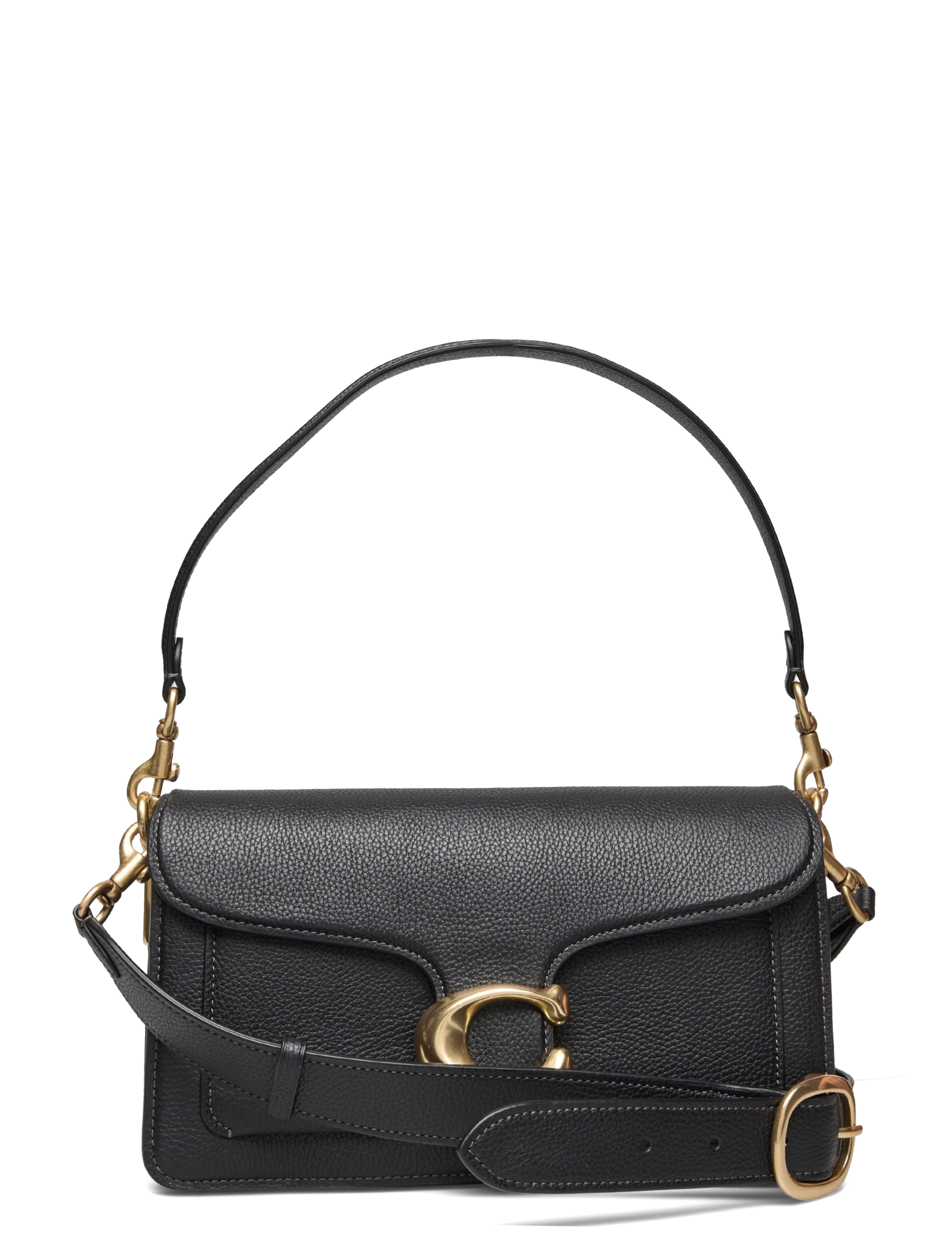 Coach Polished Pebble Leather Tabby Shoulder Bag 26 Refresh - Konfirmation - BLACK / black