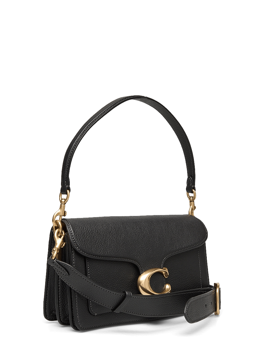 Coach - Polished Pebble Leather Tabby Shoulder Bag 26 Refresh - konfirmation - black - 3