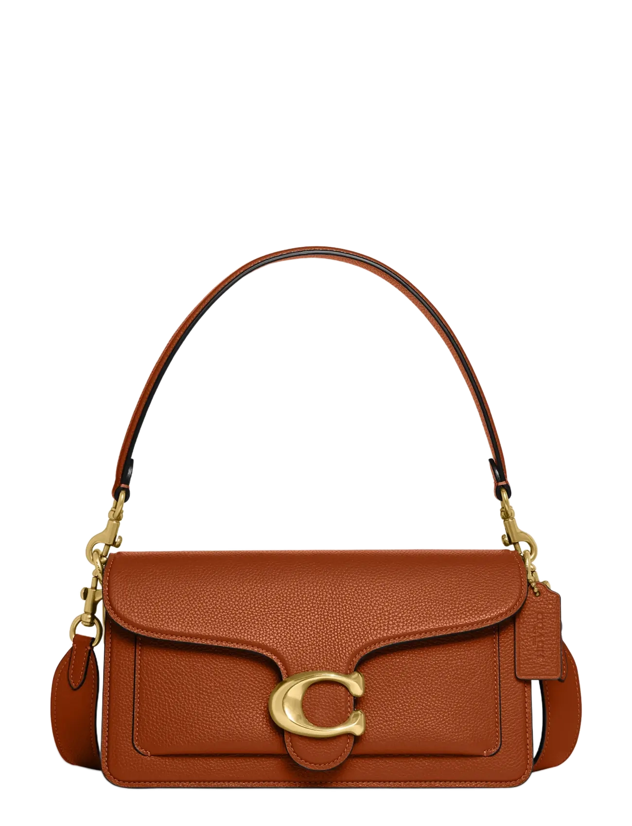 Coach Polished Pebble Leather Tabby Shoulder Bag 26 Refresh - Shoulder Bags - BROWN / brown