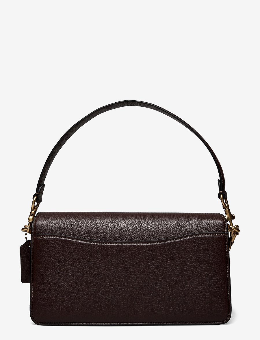 Coach - Polished Pebble Leather Tabby Shoulder Bag 26 Refresh - konfirmation - brown/gold - 2