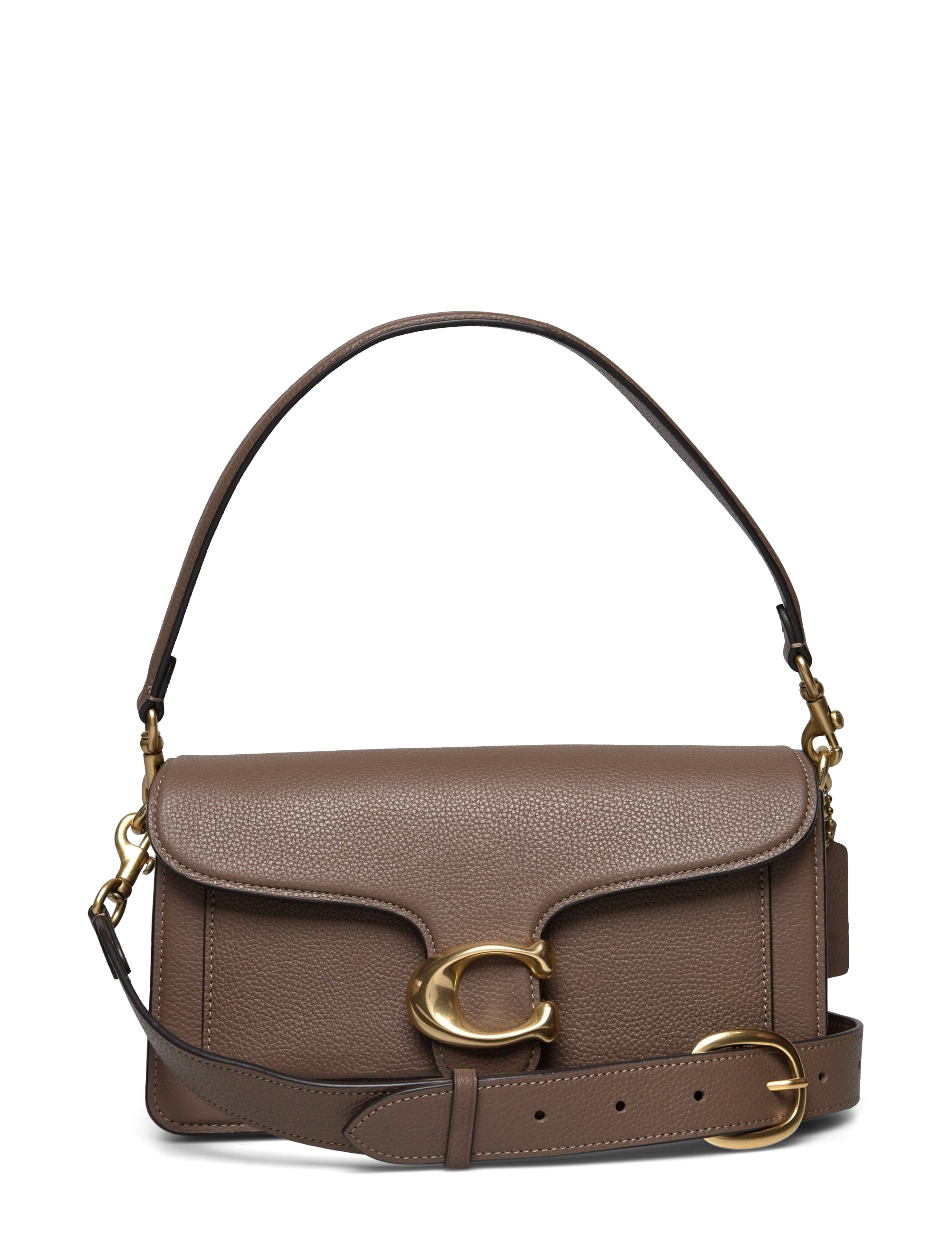 Coach Tabby Shoulder Bag 26, Kvinder, Klap Skuldertaske, Grå, Str: ONE SIZE