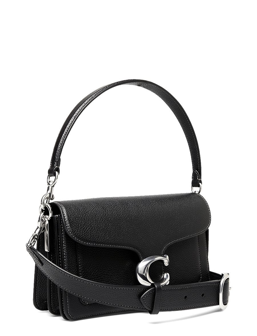 Coach - Polished Pebble Leather Tabby Shoulder Bag 26 Refresh - konfirmation - lh/black - 3