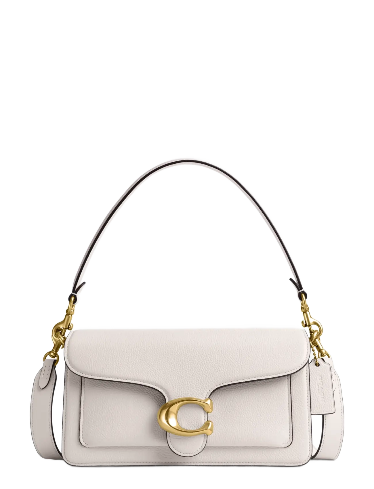 Coach Polished Pebble Leather Tabby Shoulder Bag 26 Refresh - Konfirmation - WHITE / white