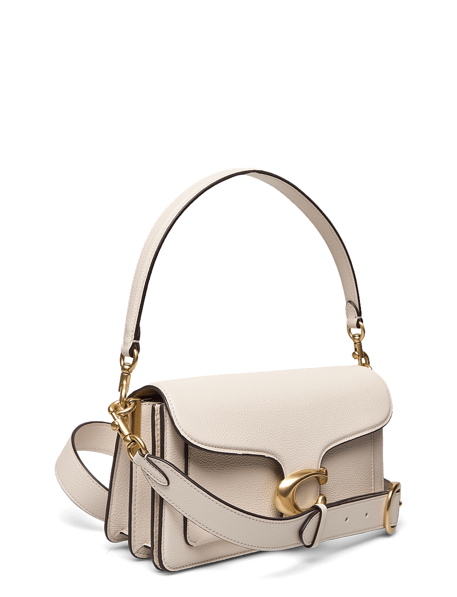 Coach - Polished Pebble Leather Tabby Shoulder Bag 26 Refresh - rippijuhlat - white - 3