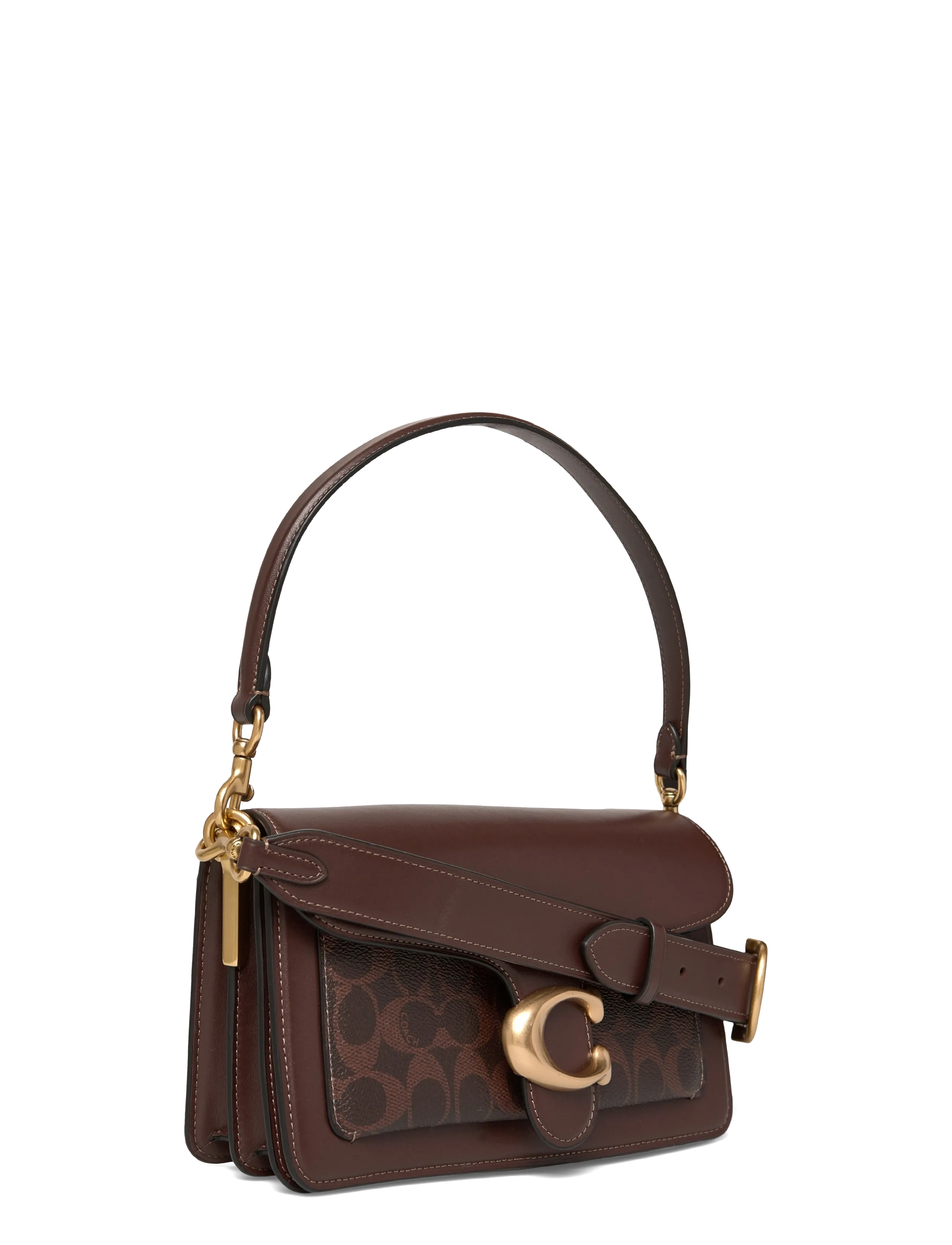 Coach - Coated Canvas Signature Tabby Shoulder Bag 26 Refresh - sacs à bandoulière - b4/maple maple - 2