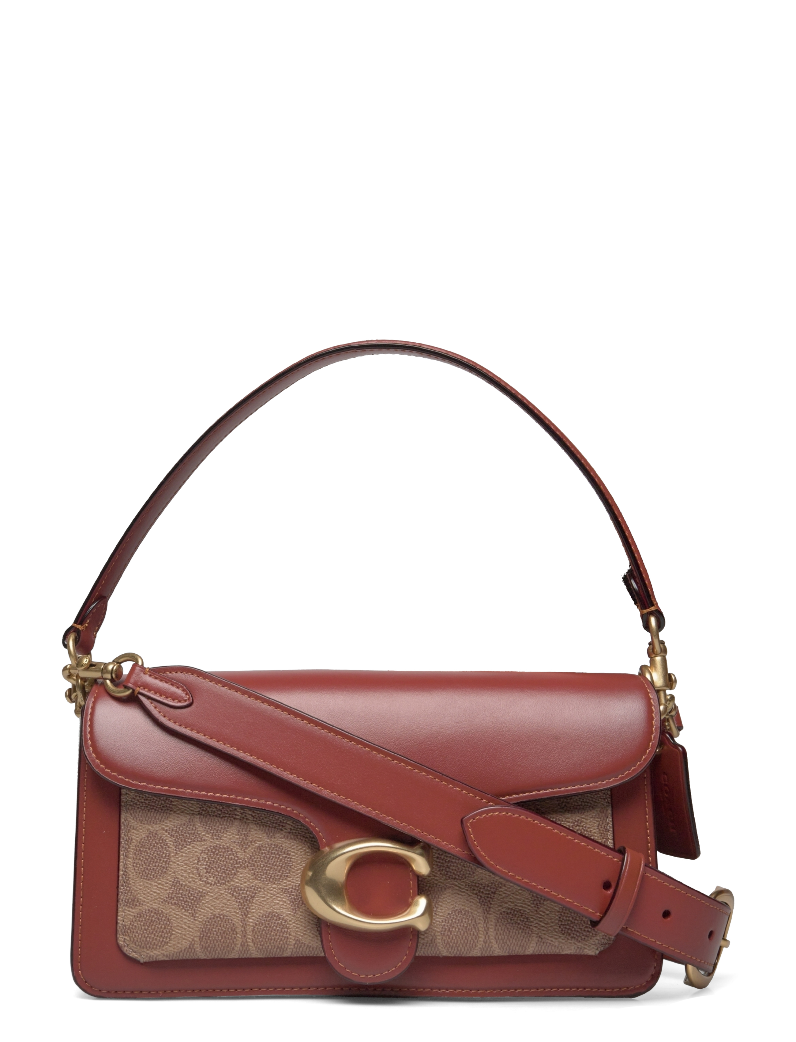 Coach Tabby Shoulder Bag 26 In Signature Canvas, One Size, Bags, Beige - Small Bags-crossbody Frauen