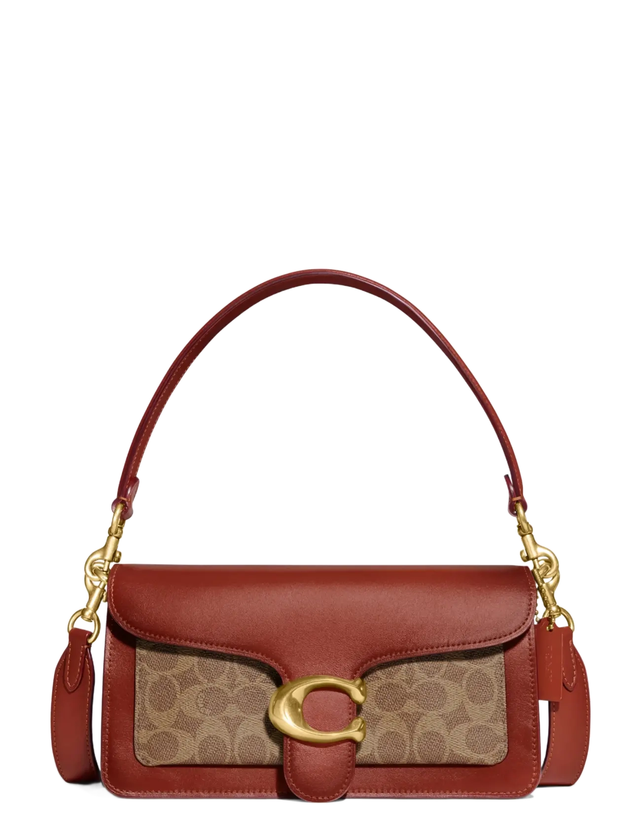 Coach - Coated Canvas Signature Tabby Shoulder Bag 26 Refresh - alltags-style - beige - 1