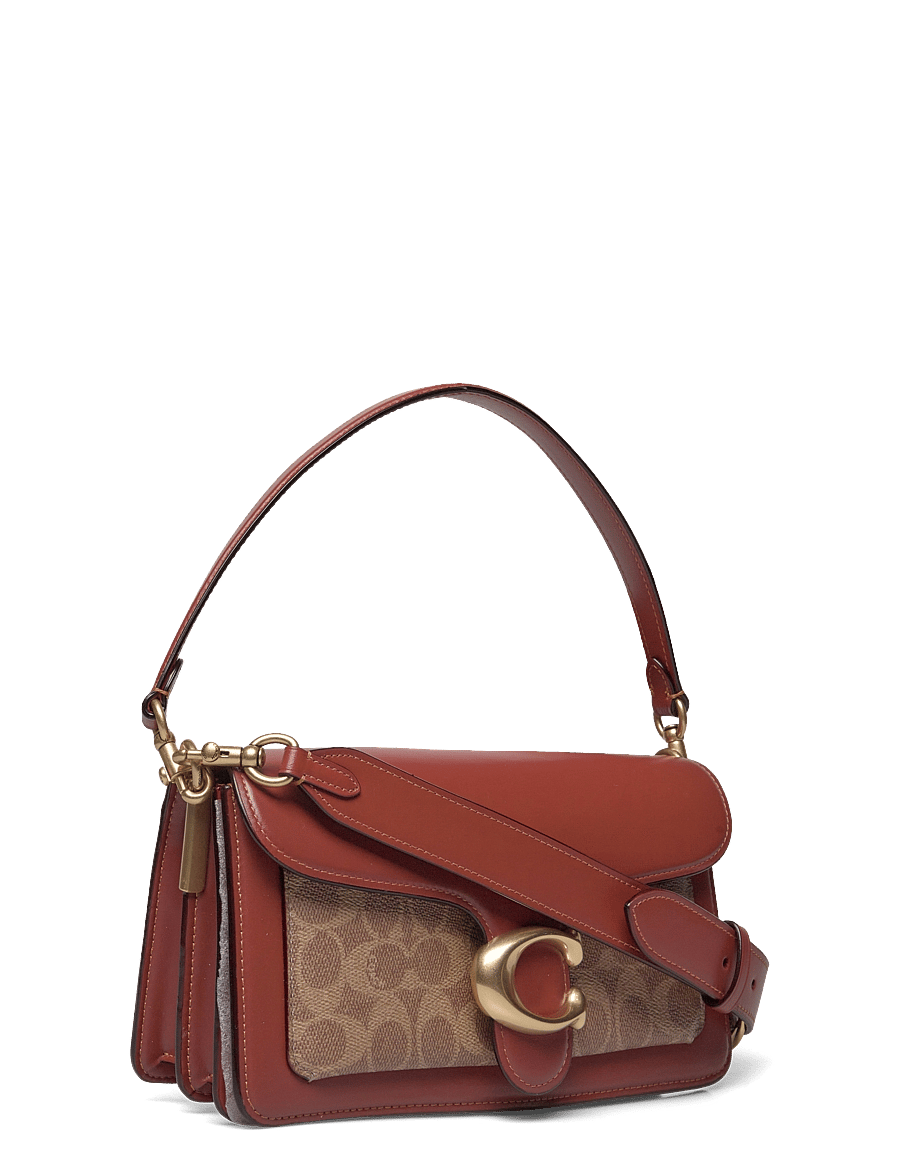 Coach - Coated Canvas Signature Tabby Shoulder Bag 26 Refresh - alltags-style - beige - 3