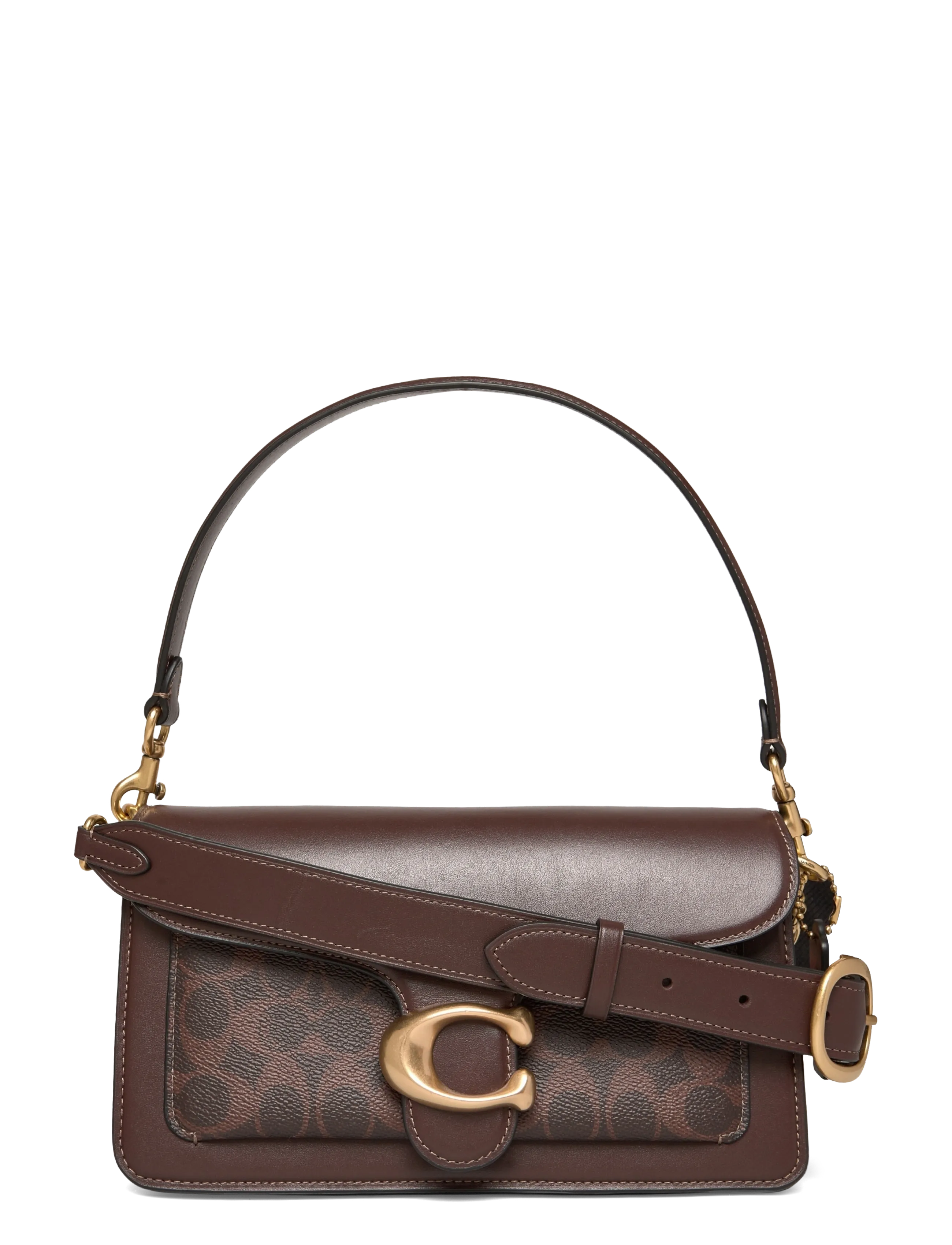Coach Tabby Shoulder Bag 26 In Signature Canvas, One Size, Bags, Braun - Small Bags-crossbody Frauen