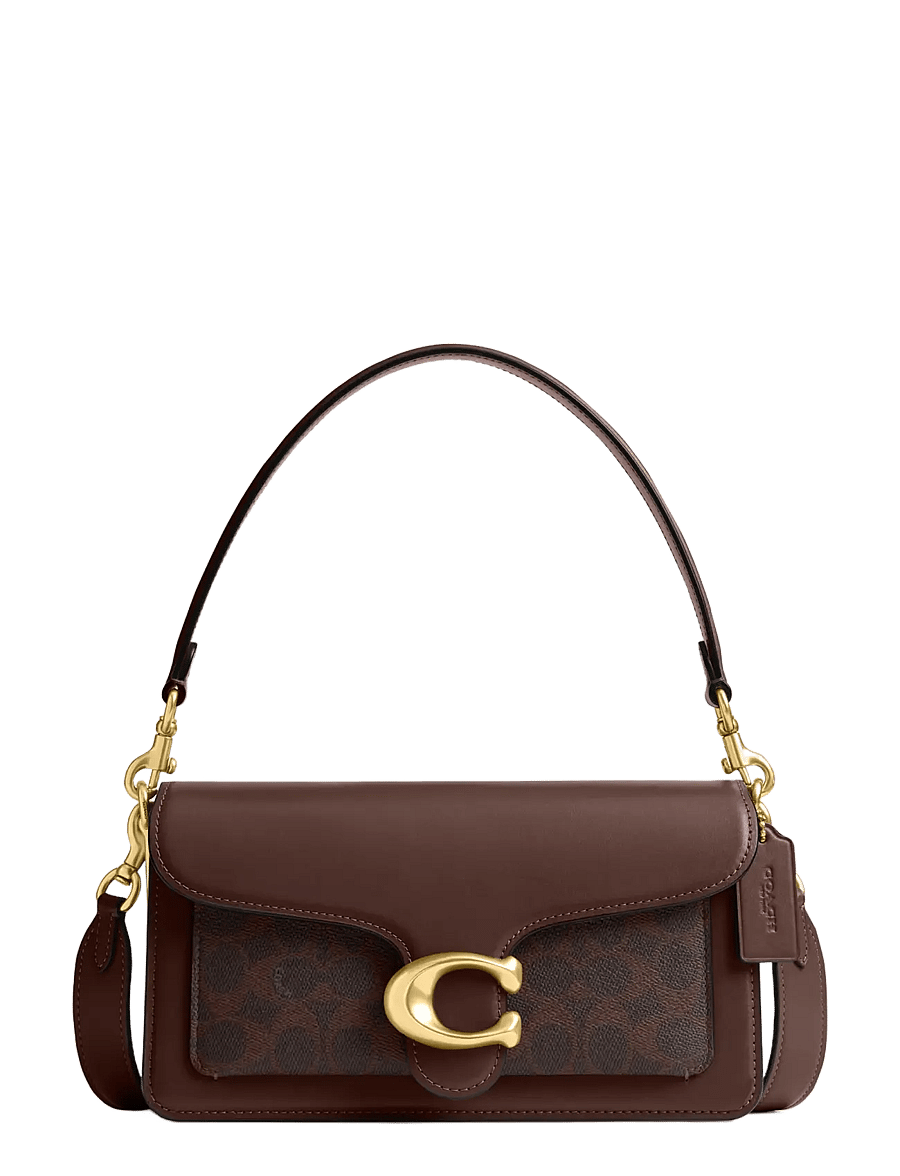 Coach - Tabby Shoulder Bag 26 In Signature Canvas - igapäevane stiil - brown - 1