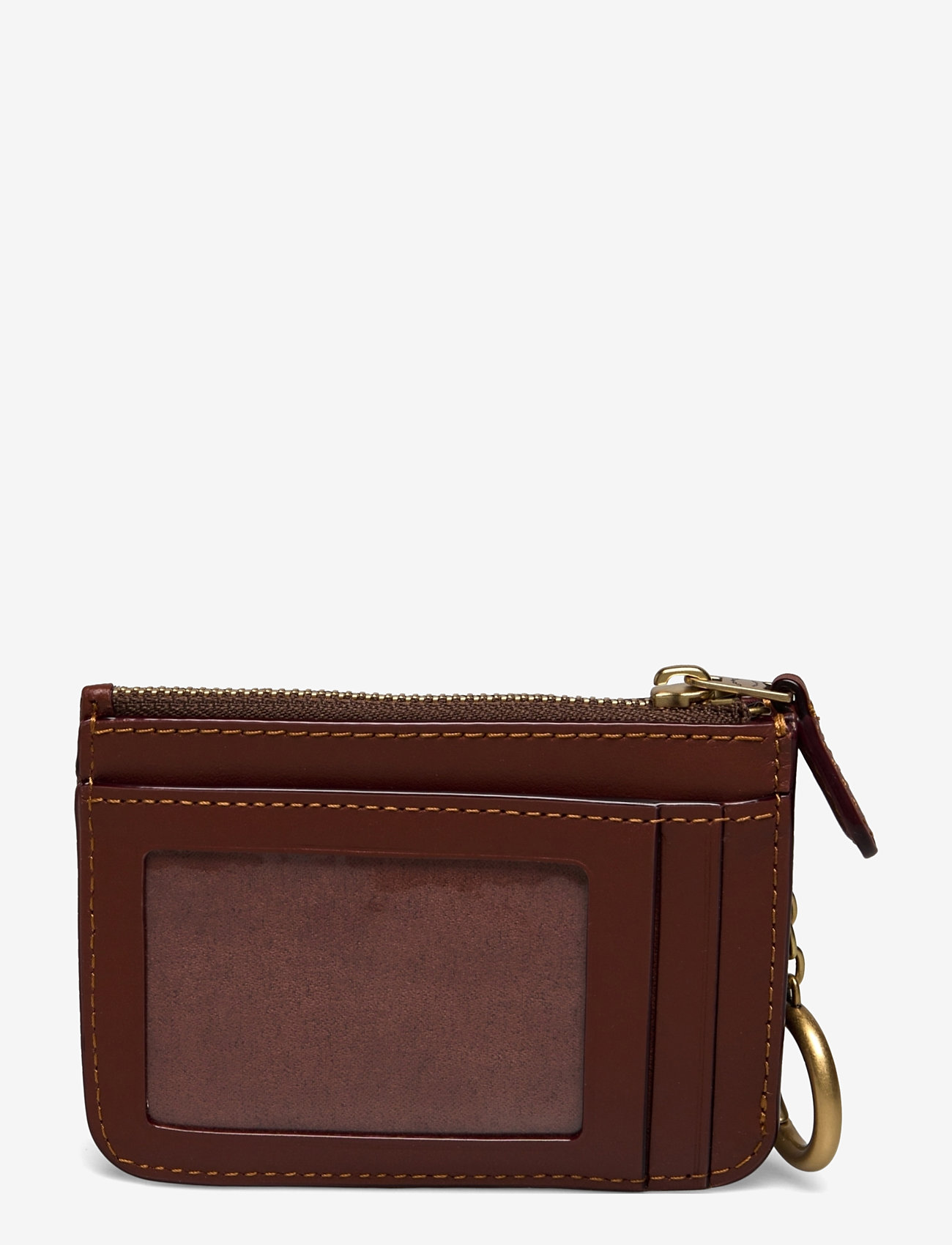 Coach - Essential Mini ID Card Case - plånböcker - b4/tan caramel - 1