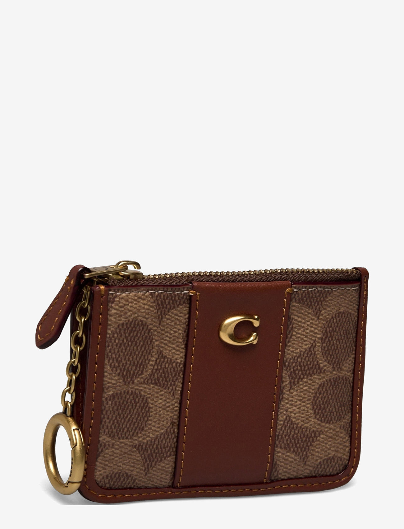 Coach - Essential Mini ID Card Case - plånböcker - b4/tan caramel - 2