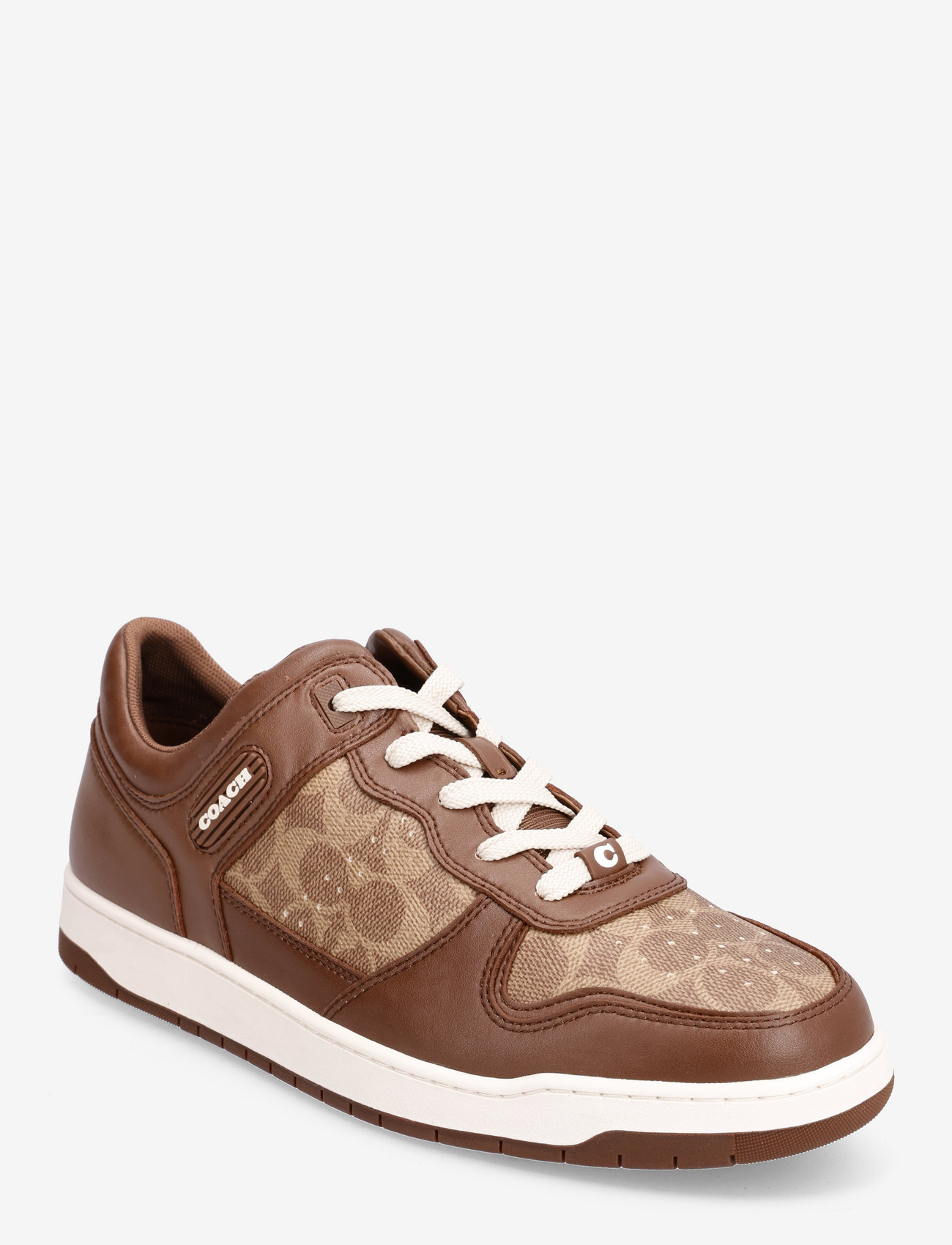Coach - Signature Sneaker - lave sneakers - brown - 0