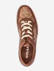 Coach - Signature Sneaker - lave sneakers - brown - 3