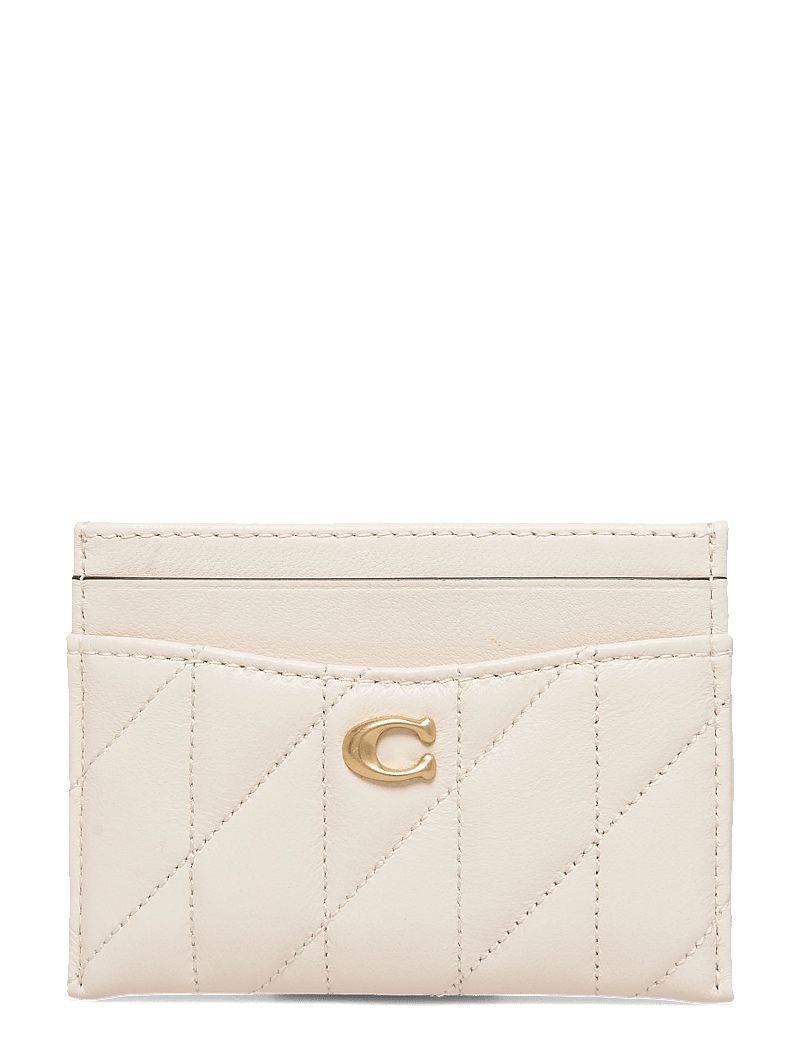 Coach - ESSENTIAL CARD CASE - portemonnaies - b4/chalk - 0