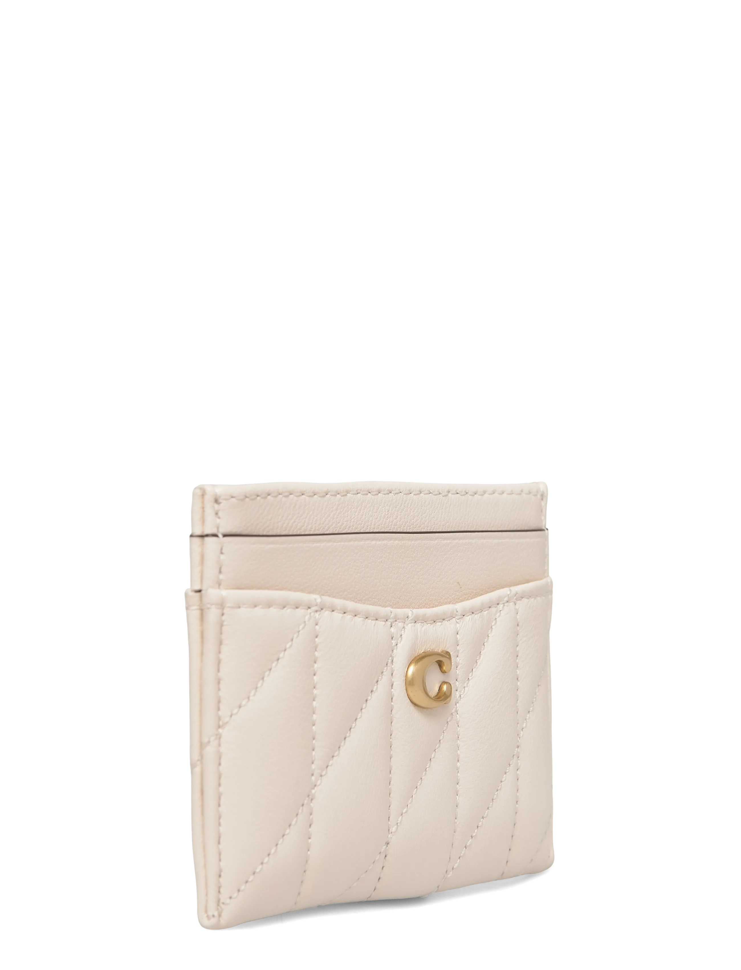 Coach - ESSENTIAL CARD CASE - portemonnaies - b4/chalk - 2