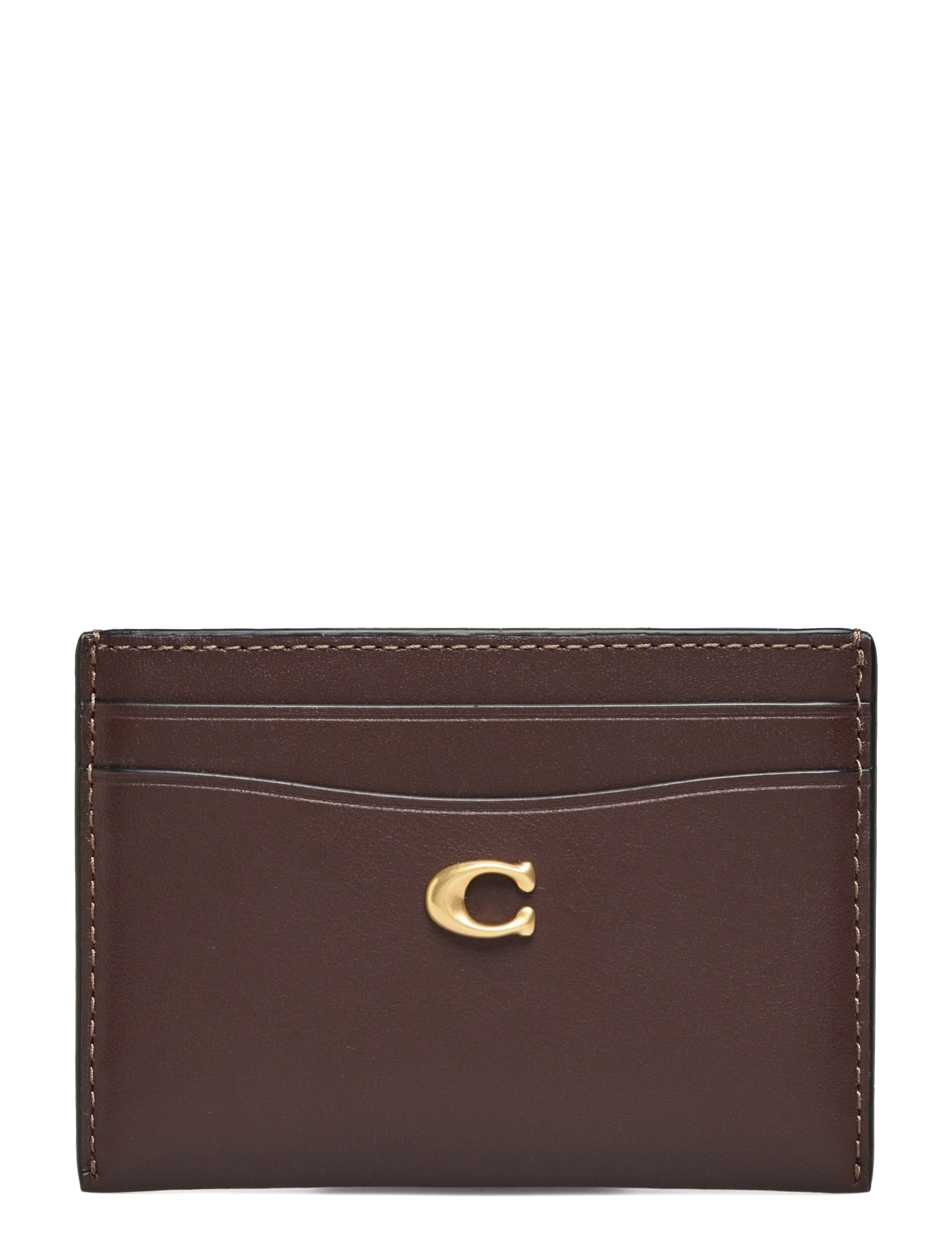 Coach Essential Card Case, One Size, Holders & Wallets, Braun - Holder, Frauen
