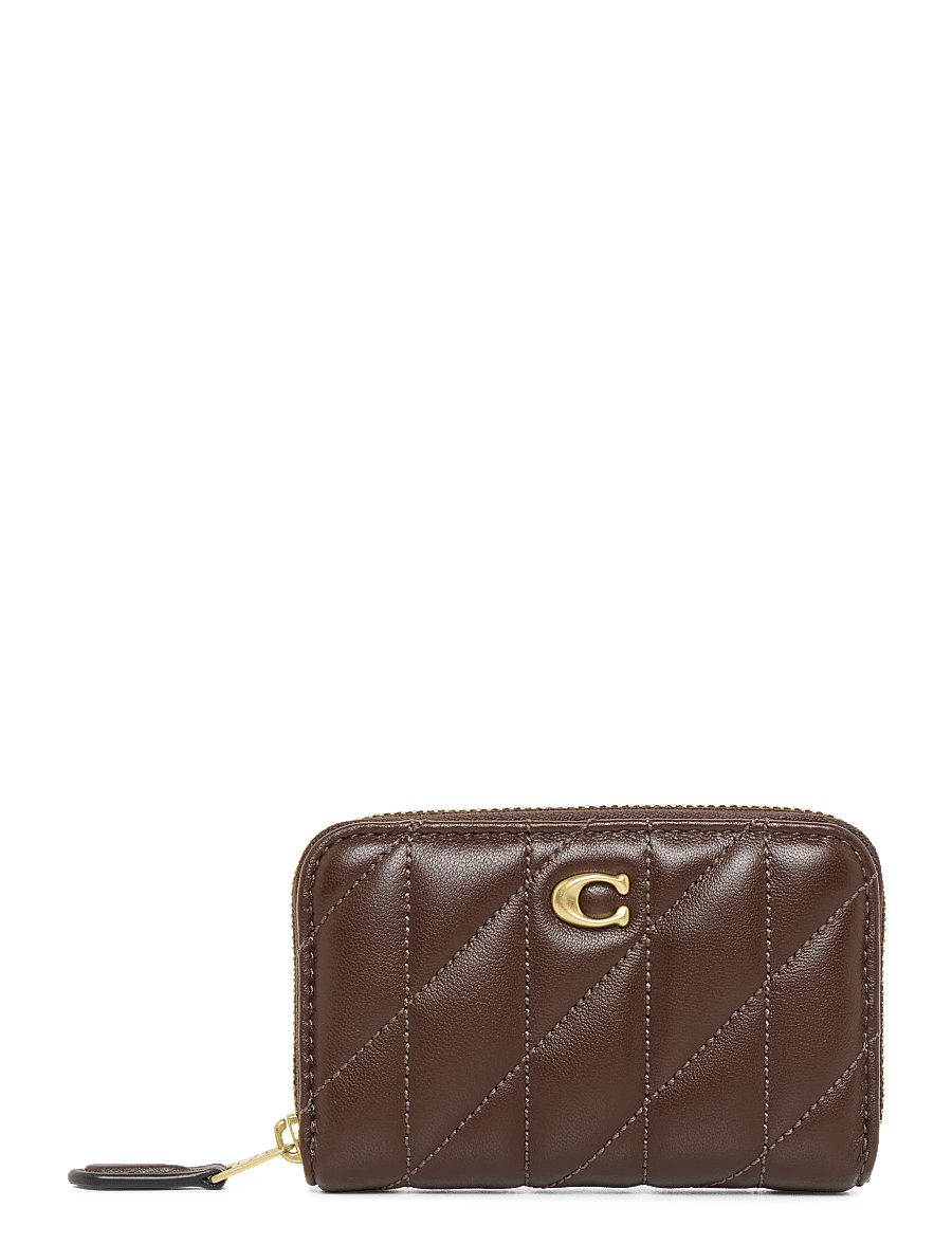 Coach - ESSENTIAL SMALL ZIP AROUND CARD CASE - rahakotid - b4/maple - 0