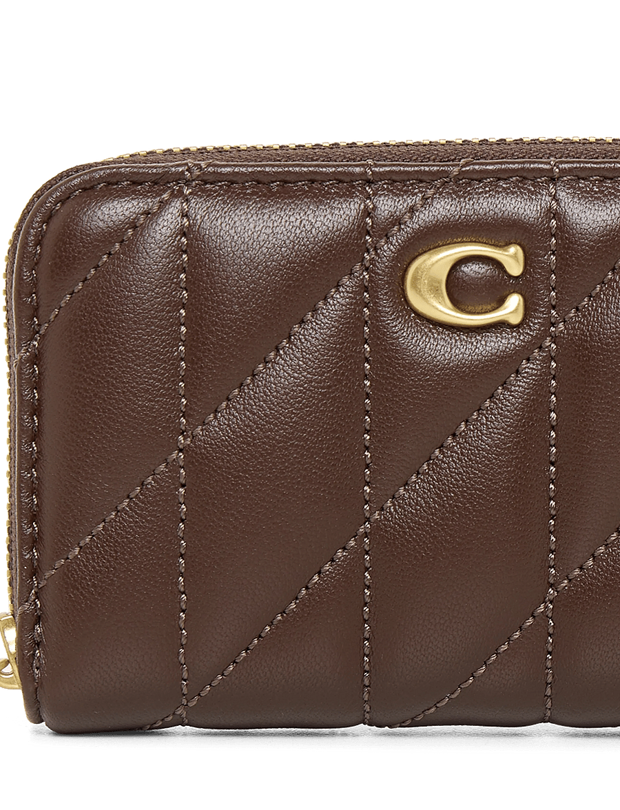 Coach - ESSENTIAL SMALL ZIP AROUND CARD CASE - rahakotid - b4/maple - 3