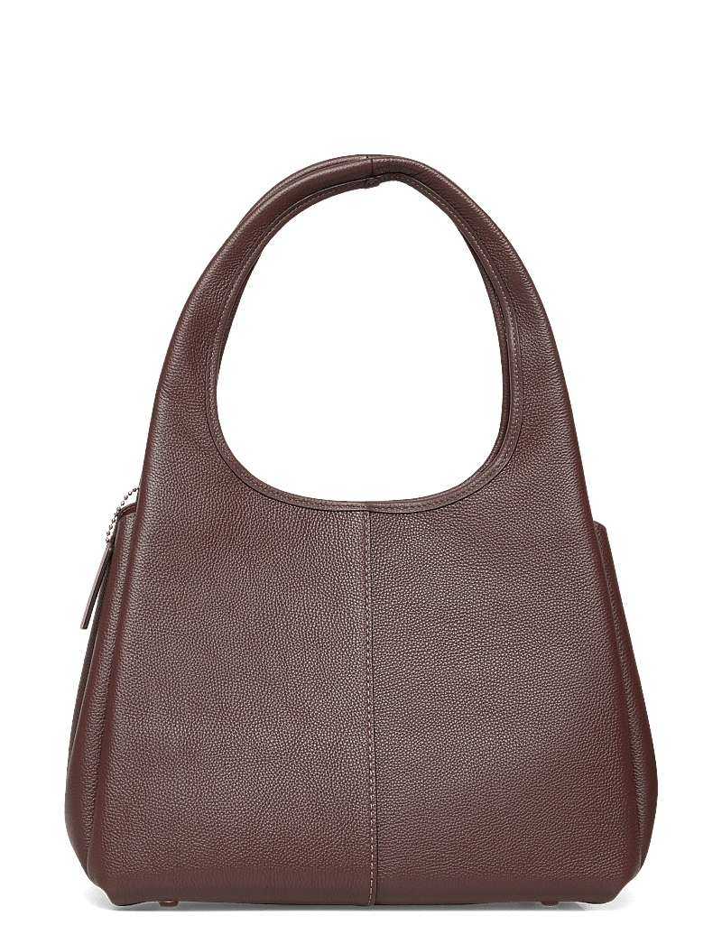 Coach - POLISHED PEBBLE LEATHER LANA SHOULDER BAG - top handle tasker - b4/maple - 1