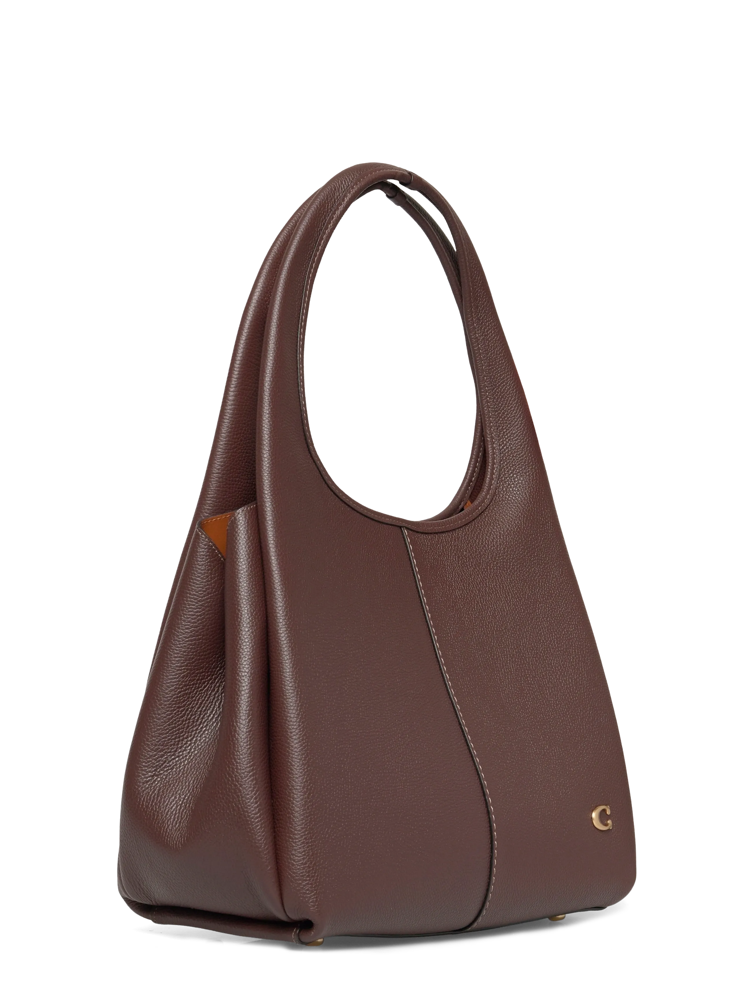 Coach - Polished Pebble Leather Lana Shoulder Bag - per petį permetamos rankinės - b4/maple - 2