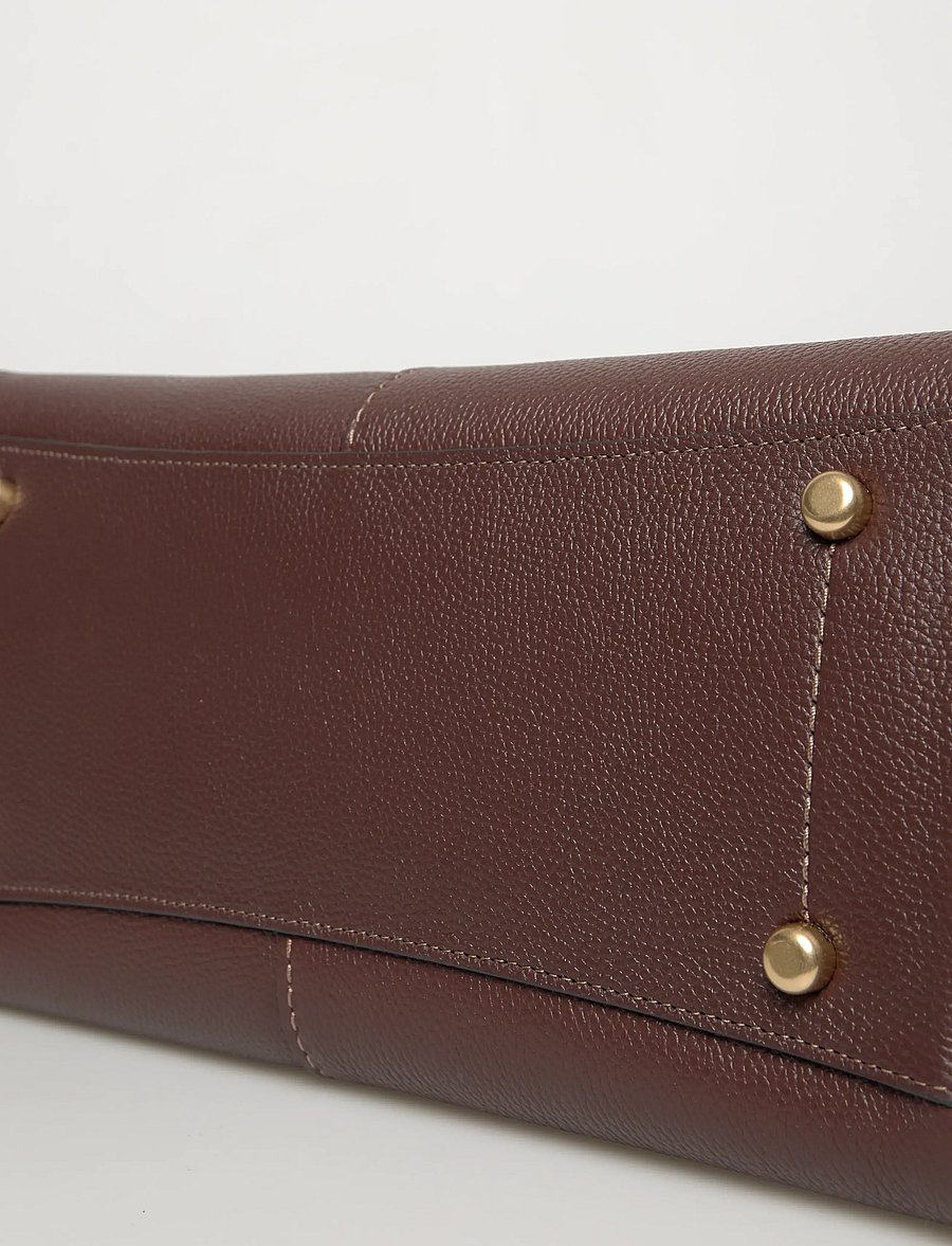 Coach - Polished Pebble Leather Lana Shoulder Bag - igapäevane stiil - b4/maple - 4