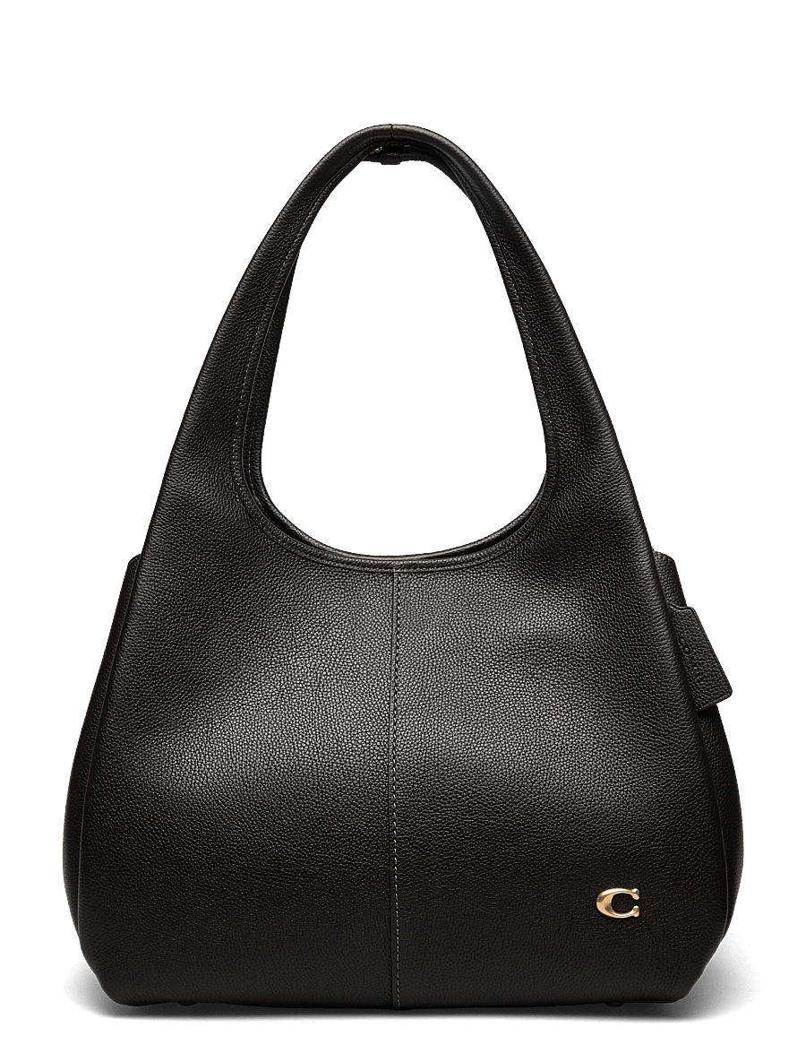Coach - Polished Pebble Leather Lana Shoulder Bag - igapäevane stiil - black - 1