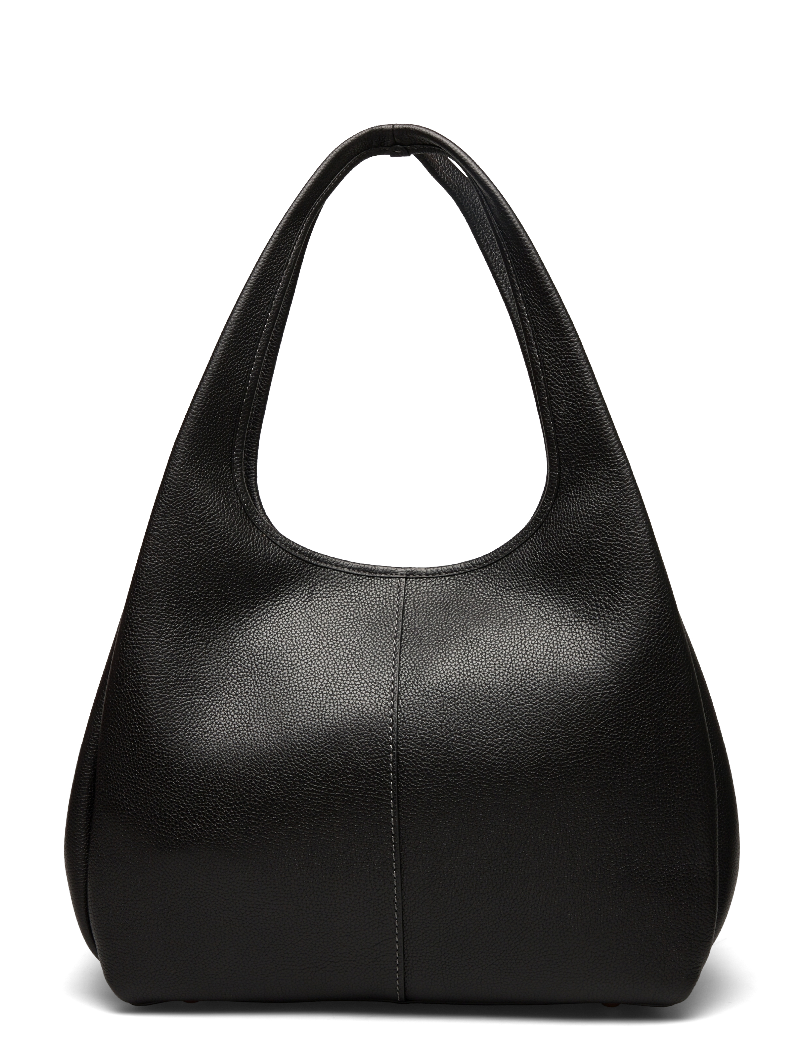 Coach - Polished Pebble Leather Lana Shoulder Bag - ikdienas stils - black - 2