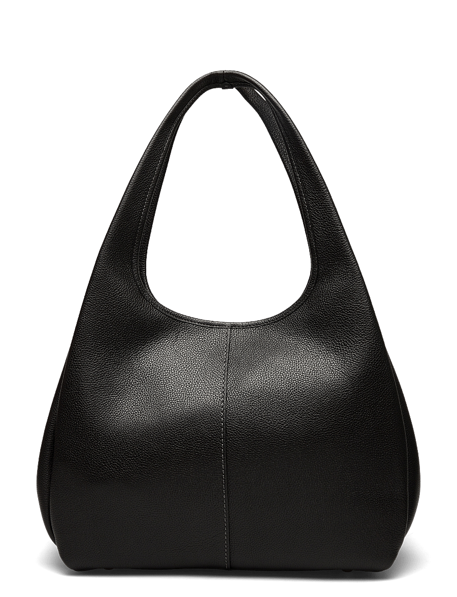 Coach - Polished Pebble Leather Lana Shoulder Bag - igapäevane stiil - black - 2