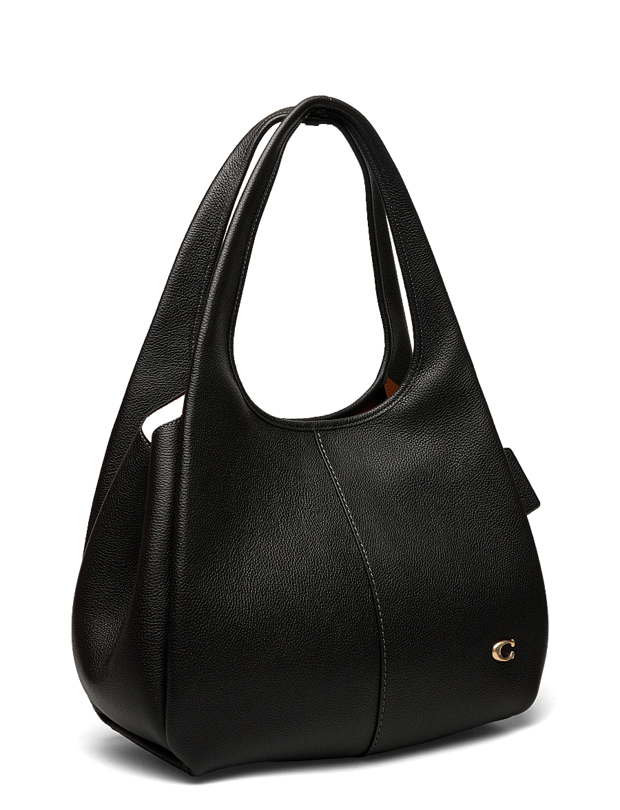 Coach - Polished Pebble Leather Lana Shoulder Bag - igapäevane stiil - black - 3