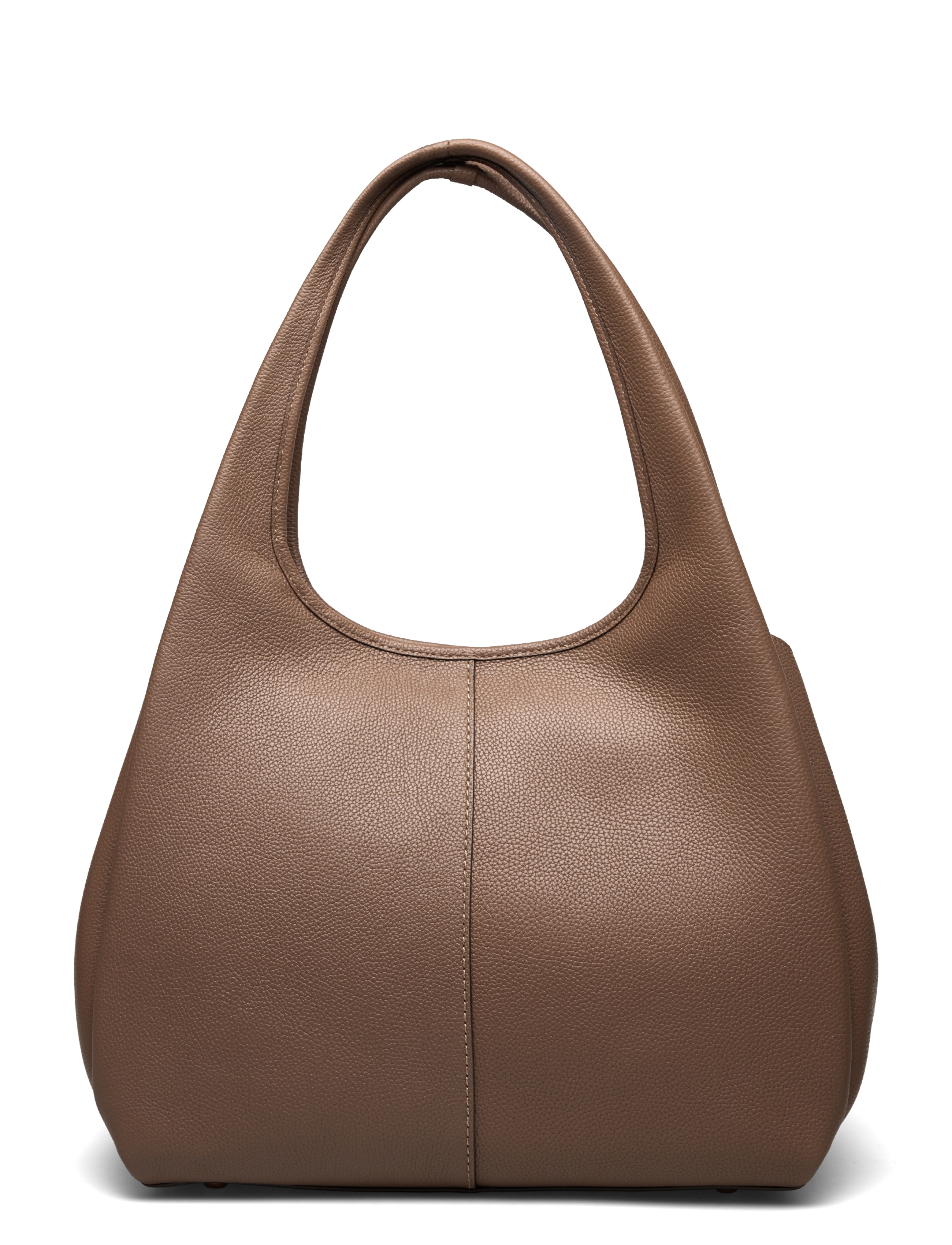 Coach - Polished Pebble Leather Lana Shoulder Bag - henkeltaschen - grey - 2