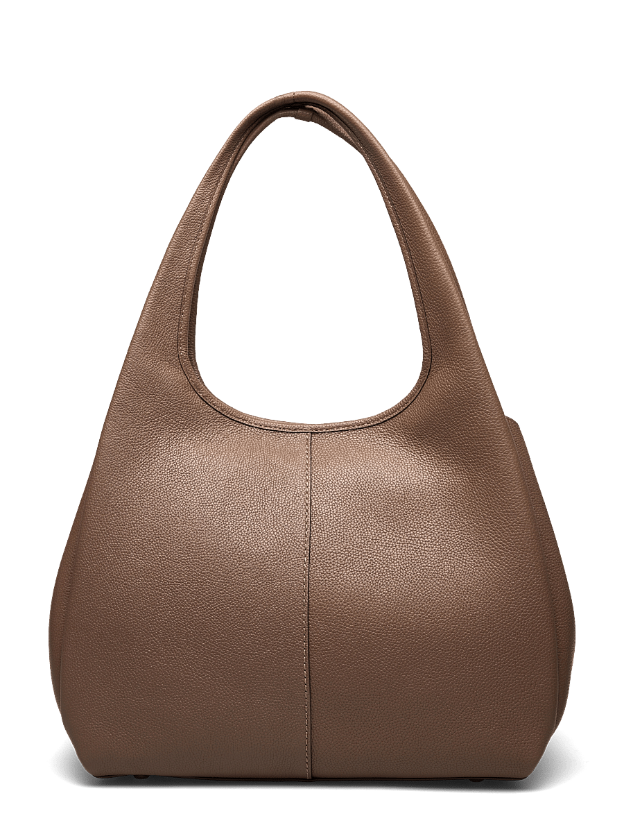 Coach - Polished Pebble Leather Lana Shoulder Bag - igapäevane stiil - grey - 2