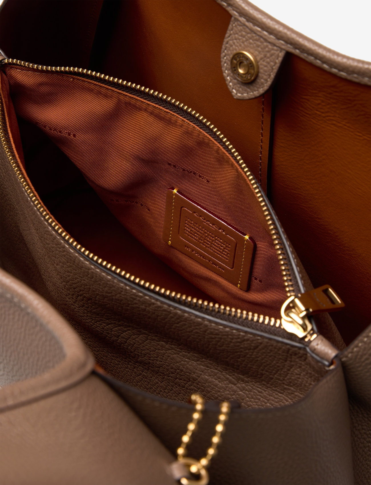 Coach - LANA SHOULDER BAG - shoulder bags - grey - 4