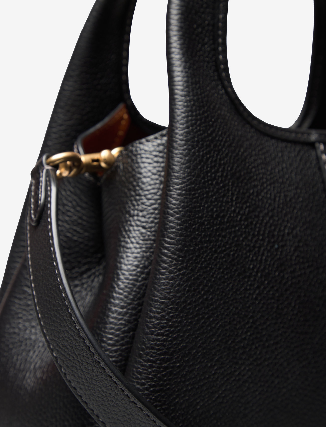 Coach - POLISHED PEBBLE LEATHER LANA SHOULDER BAG 23 - shoulder bags - b4/black - 4