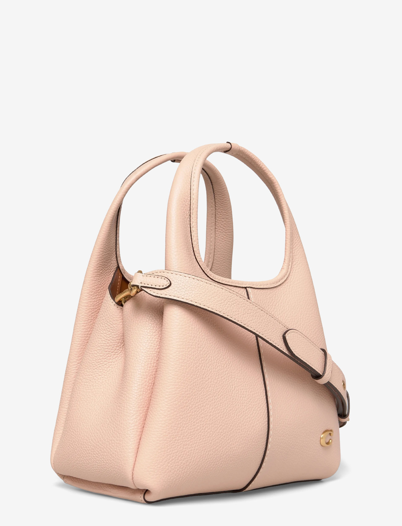Coach - Polished Pebble Leather Lana Shoulder Bag 23 - henkeltaschen - b4/cream - 2
